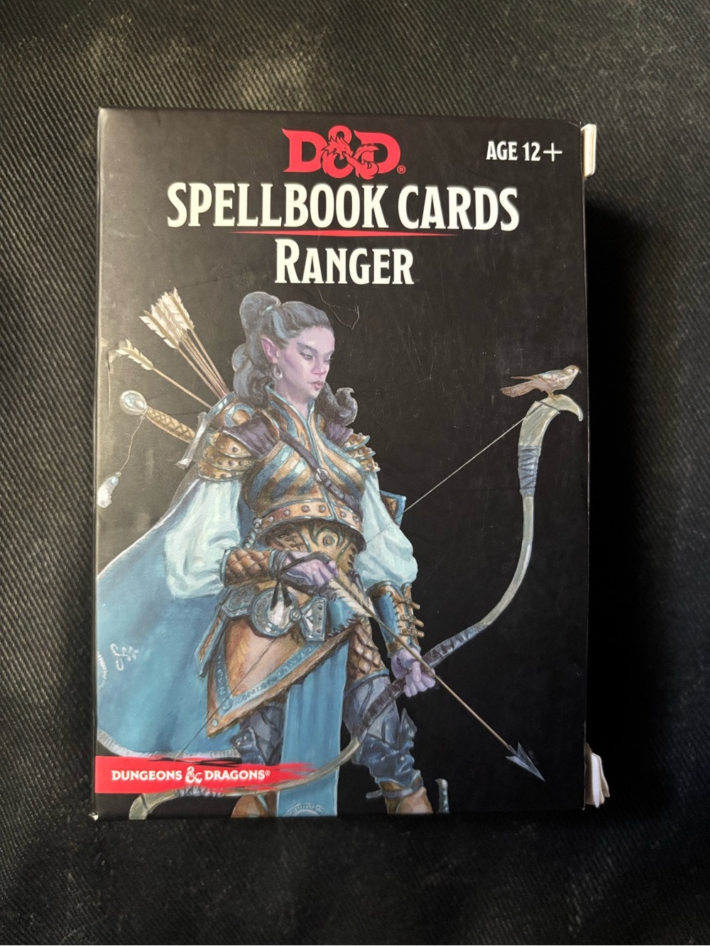 Dungeons & Dragons Ranger Spellbook Cards - Black & Blue